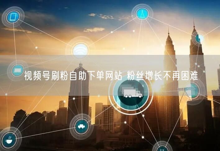 视频号刷粉自助下单网站 粉丝增长不再困难