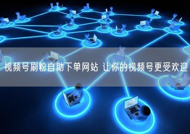 视频号刷粉自助下单网站 让你的视频号更受欢迎